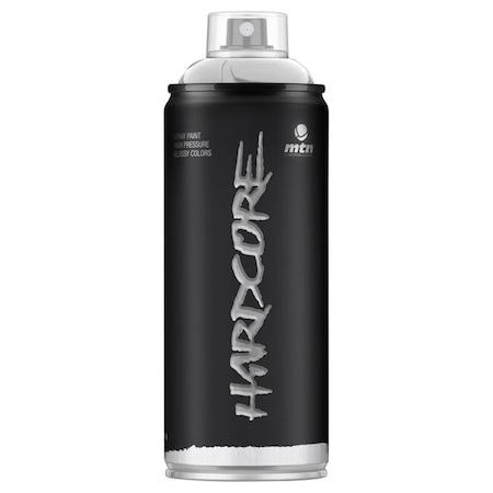 Montana 400 ml Hardcore Spray Paint Metallic Chrome & Silver, 6PK 1025980